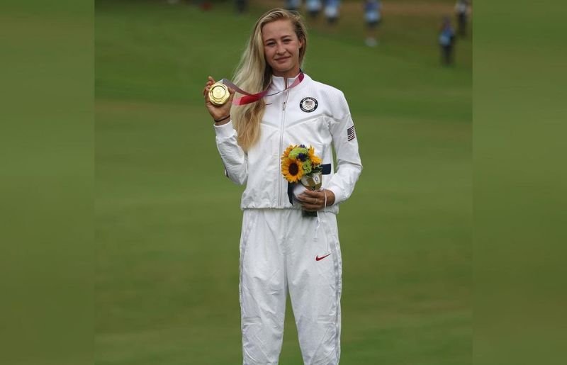 Nelly Korda wins gold at Tokyo Olympic