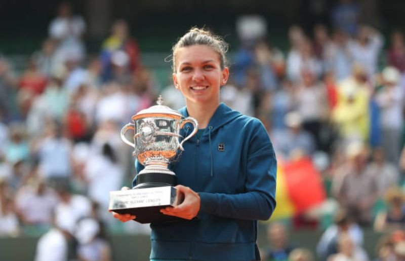 Simona Halep at 2018 French Open - Day Fourteen