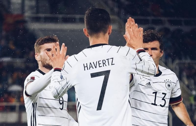 Havertz @ Happy to secure World Cup qualification with a goal!