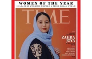 Zahra Joya @ @TIME as one of their twelve women of the year, 2022.
